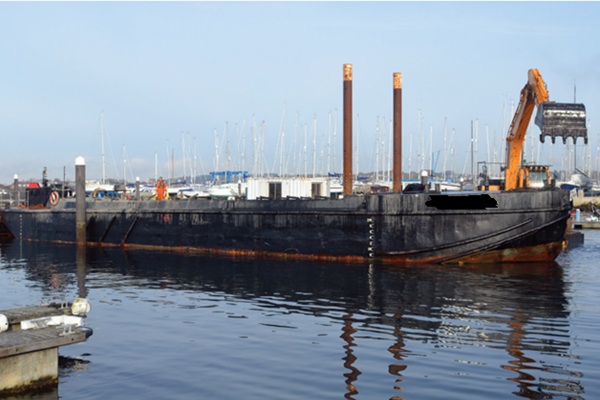 split hopper barge for sale 